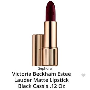 Victoria Beckham Matte Lipstick Black Cassius